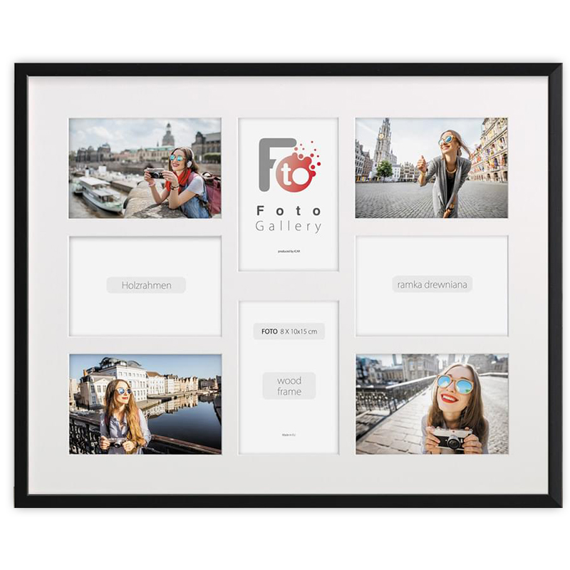 Holzrahmen FOTO GALERIA BLACK